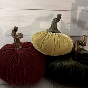 Hobby Lobby decorative pumpkins